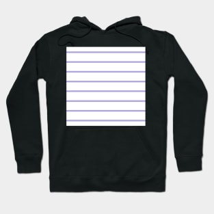 Narrow lilac and white stripes 3 Hoodie